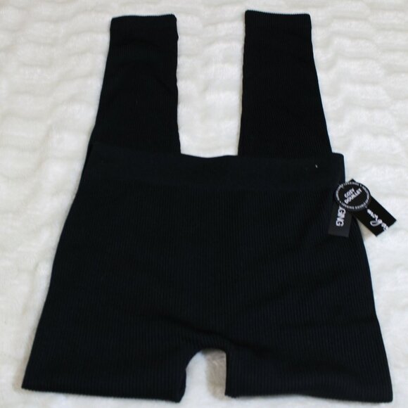LILY MORGAN Women's Leggings Size Small Black NWT - Picture 1 of 4